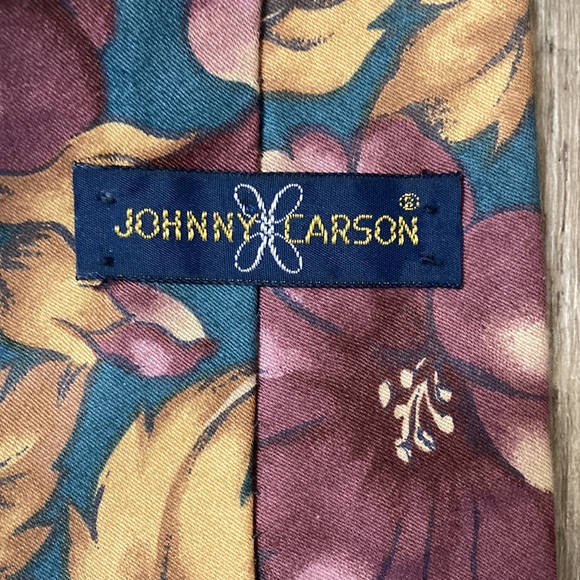 Men’s Tie Floral - Picture 3 of 4